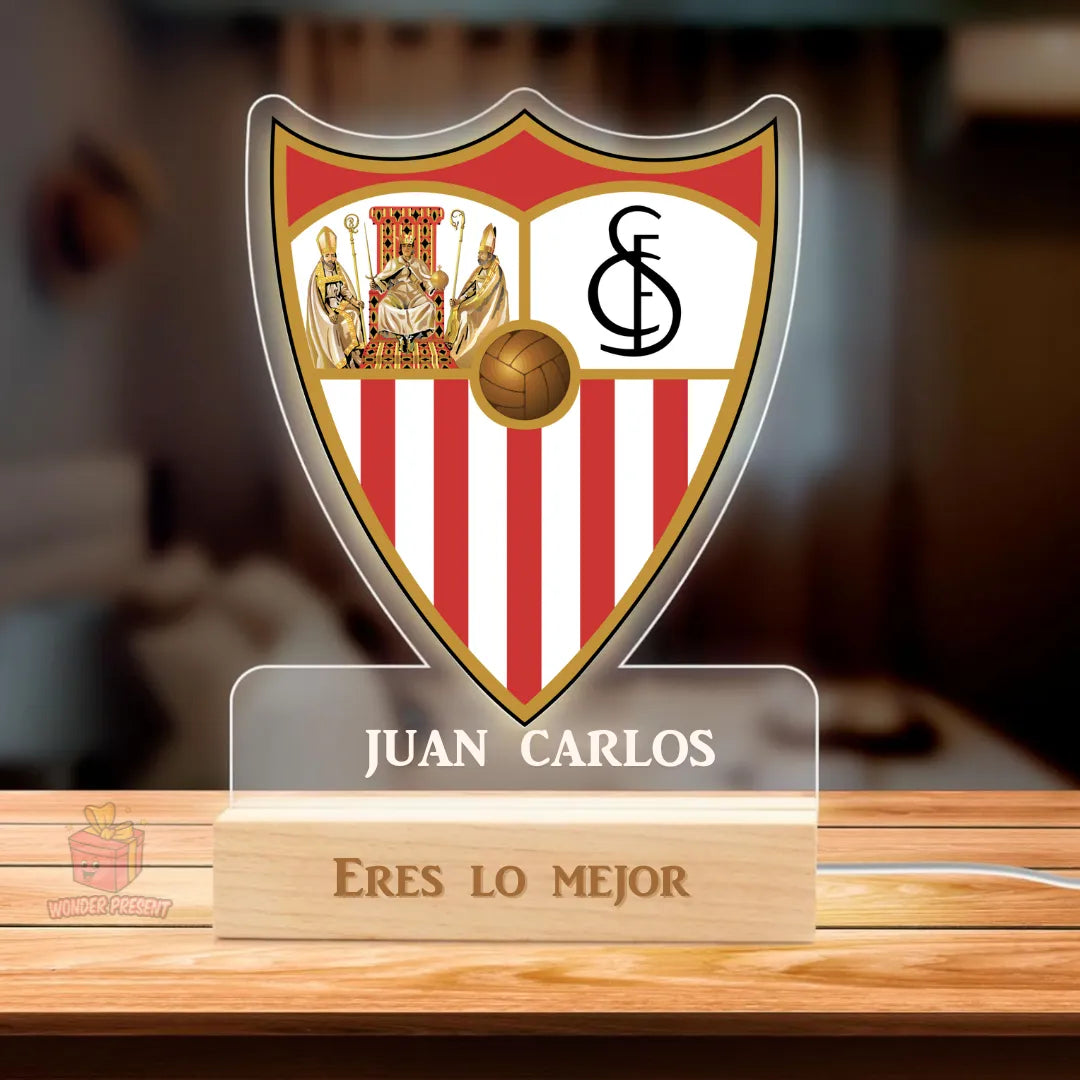 Lampara Sevilla Personalizada en madera