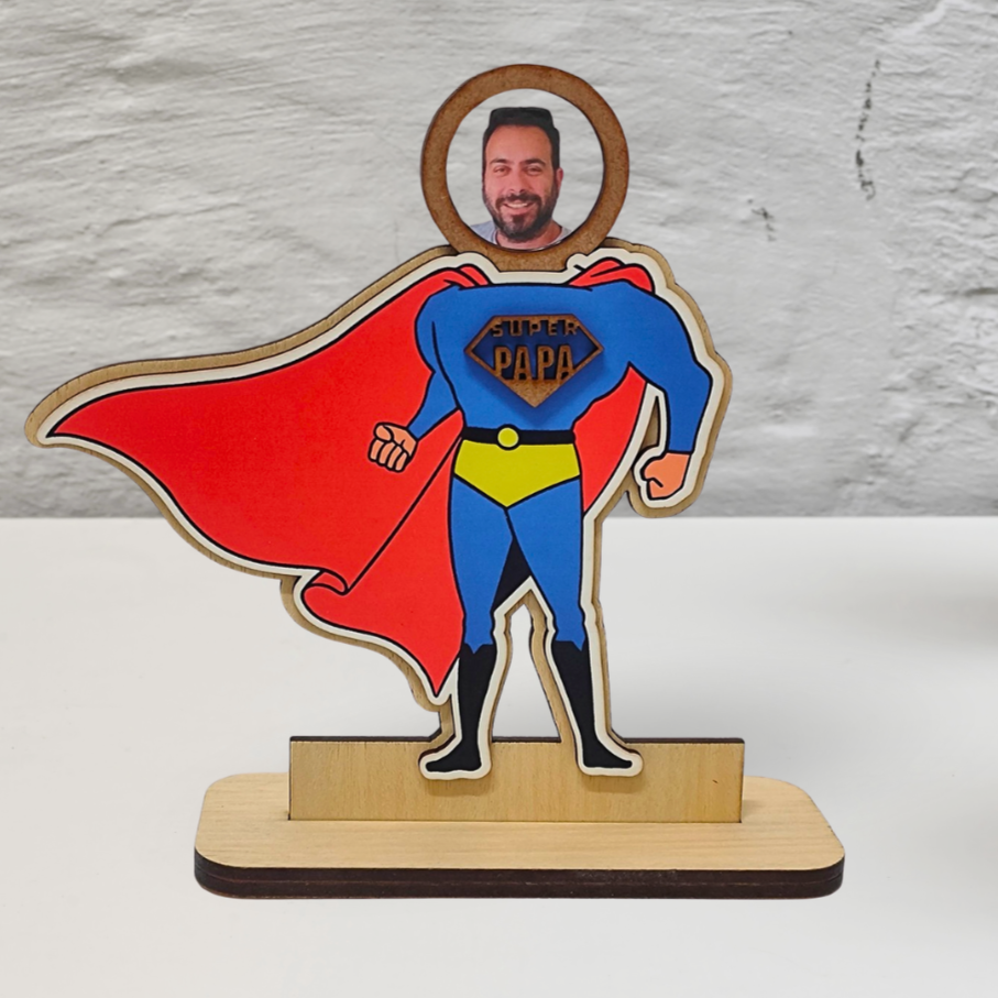 Portafotos "SUPER PAPA"