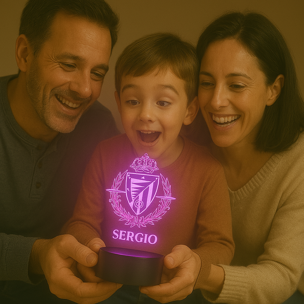 Lámpara del Valladolid personalizada