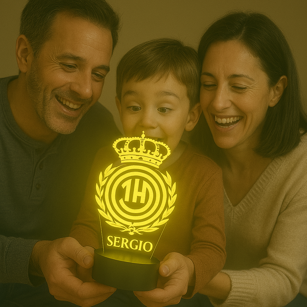 Lámpara del Mallorca personalizada