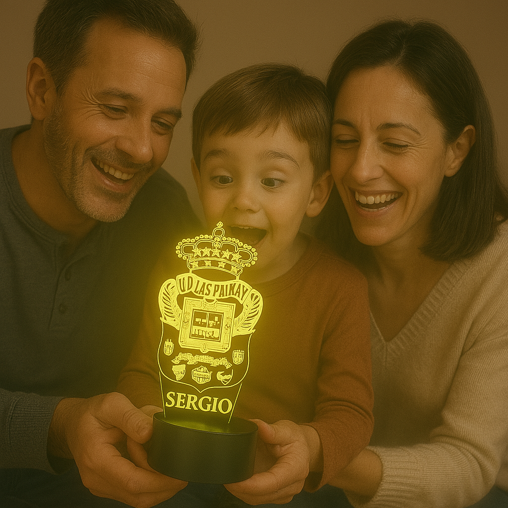 Lámpara de Las Palmas personalizada