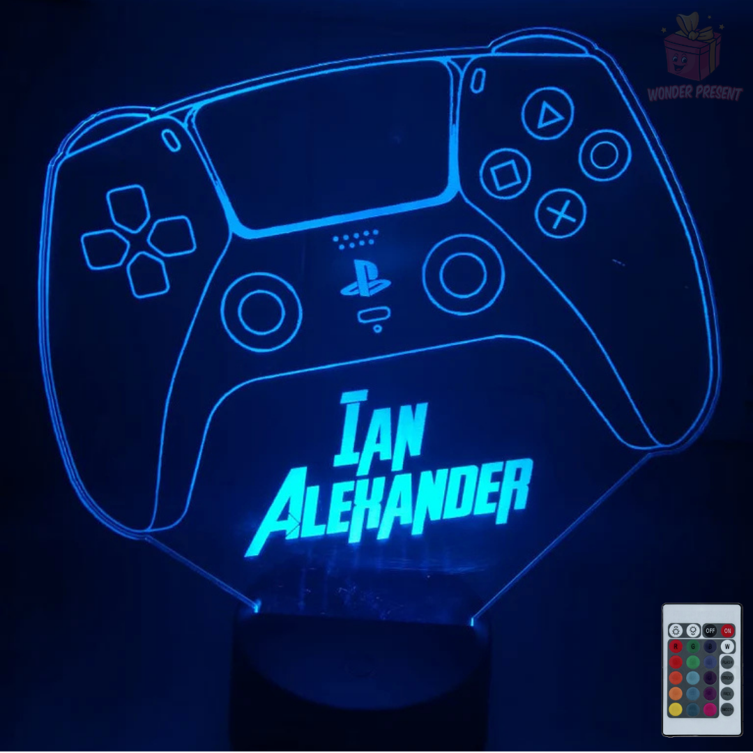 Lámpara 3D de Mando Personalizada