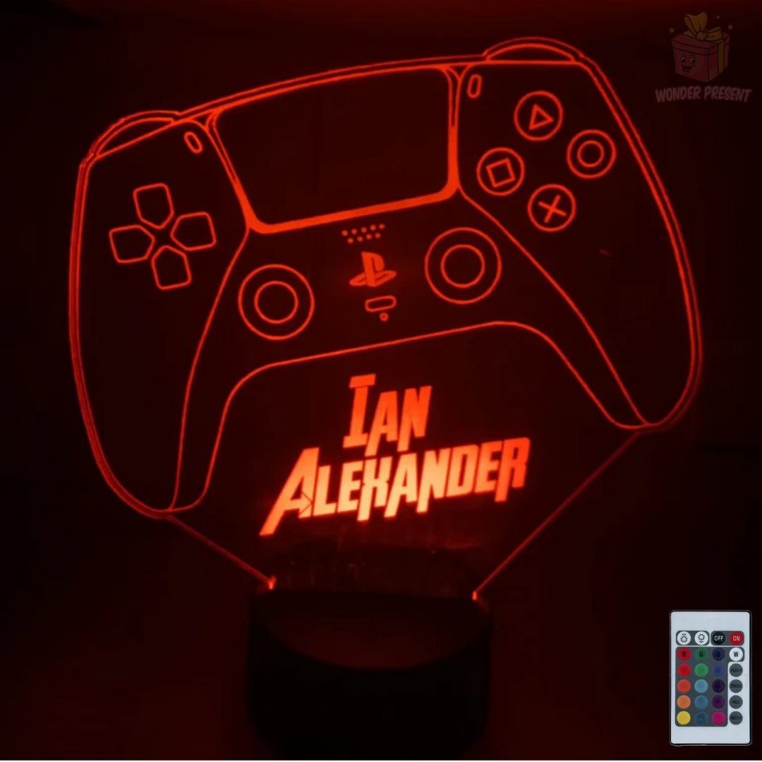 Lámpara 3D de Mando Personalizada