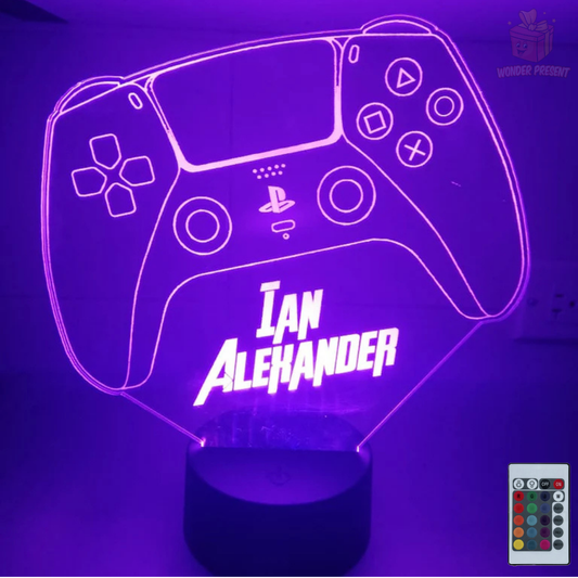 Lâmpada 3D personalizada da Disney