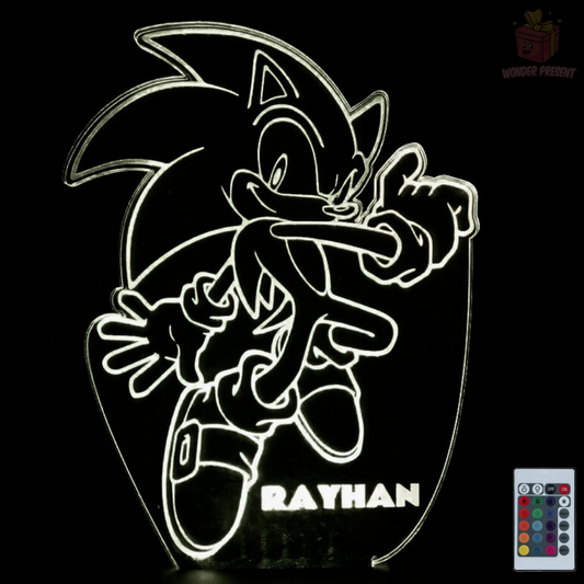 Lâmpada 3D personalizada da Disney