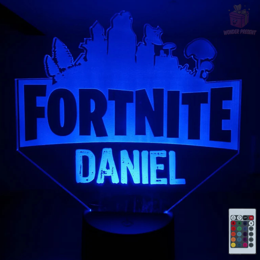 Lâmpada 3D personalizada da Disney