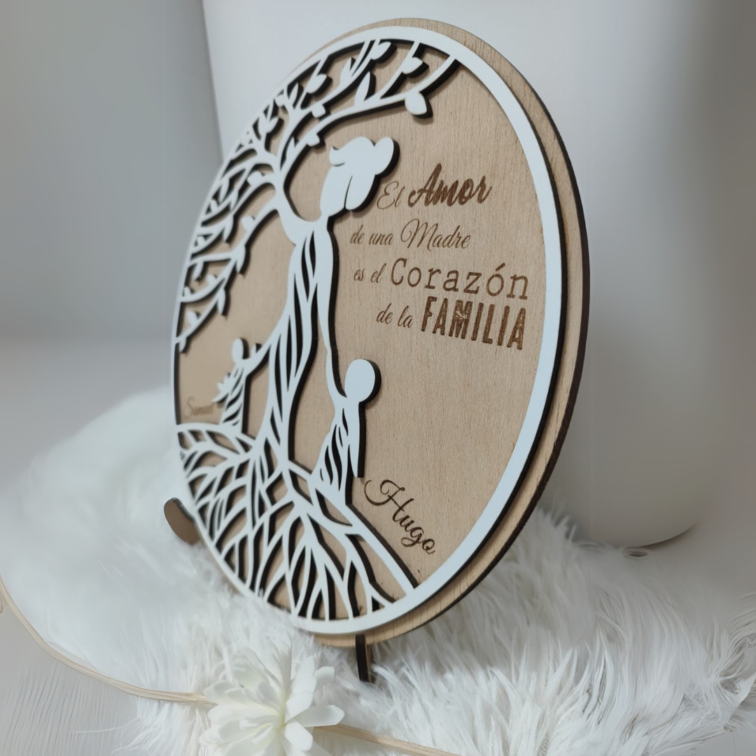 Árbol de la vida MAMÁ + soporte