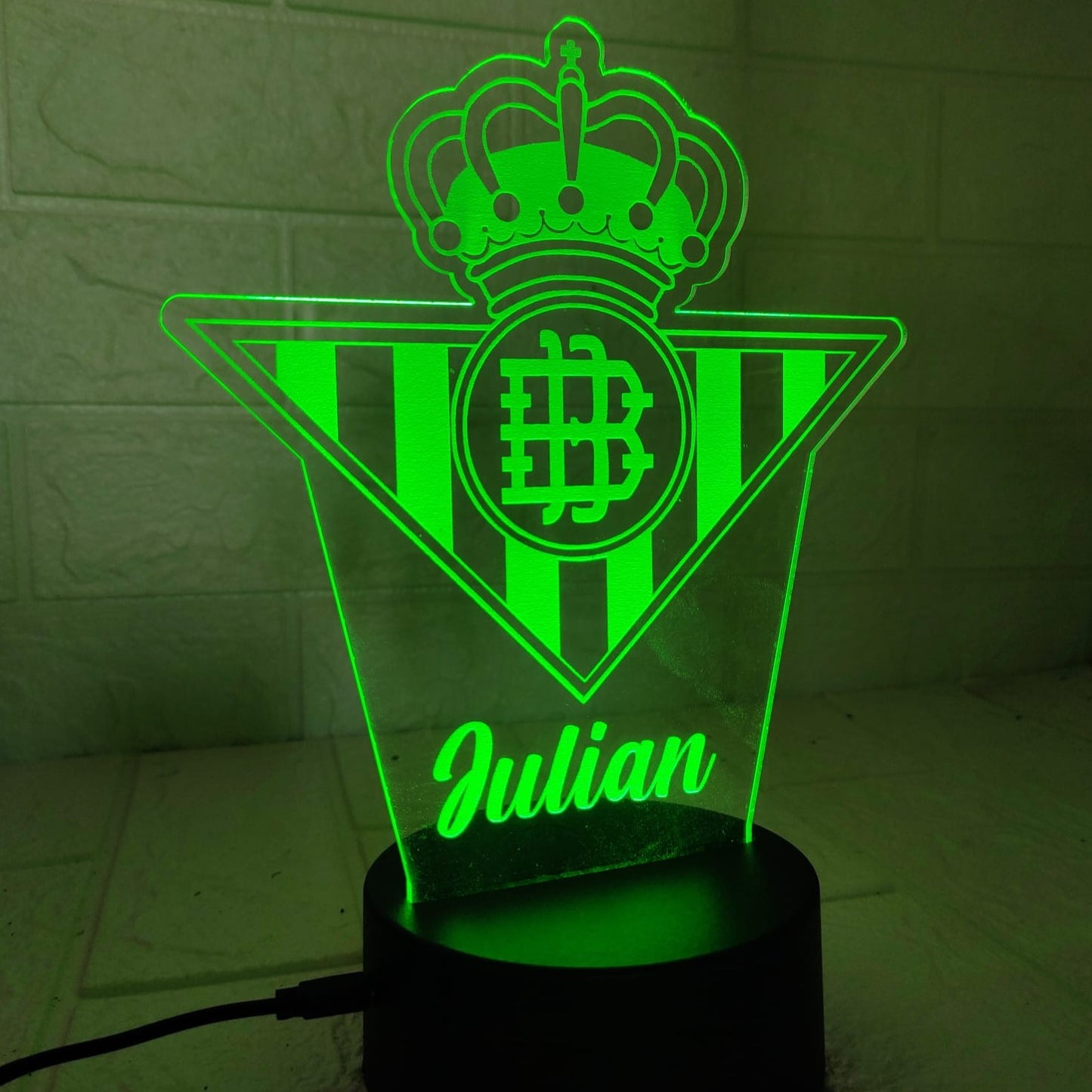 Lámpara de Futbol personalizada