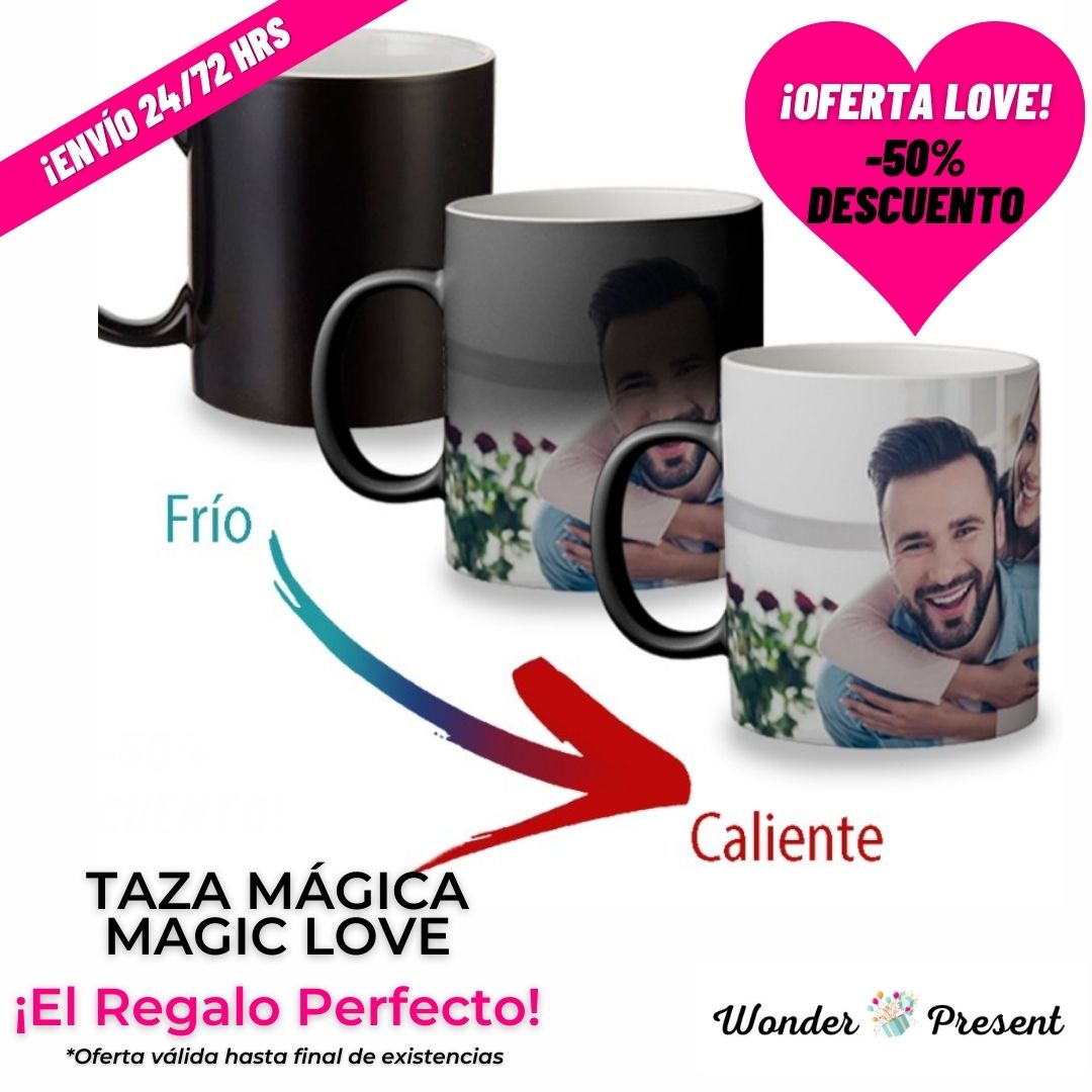 Taza Mágica Personalizada - MagicLove – WONDER PRESENT