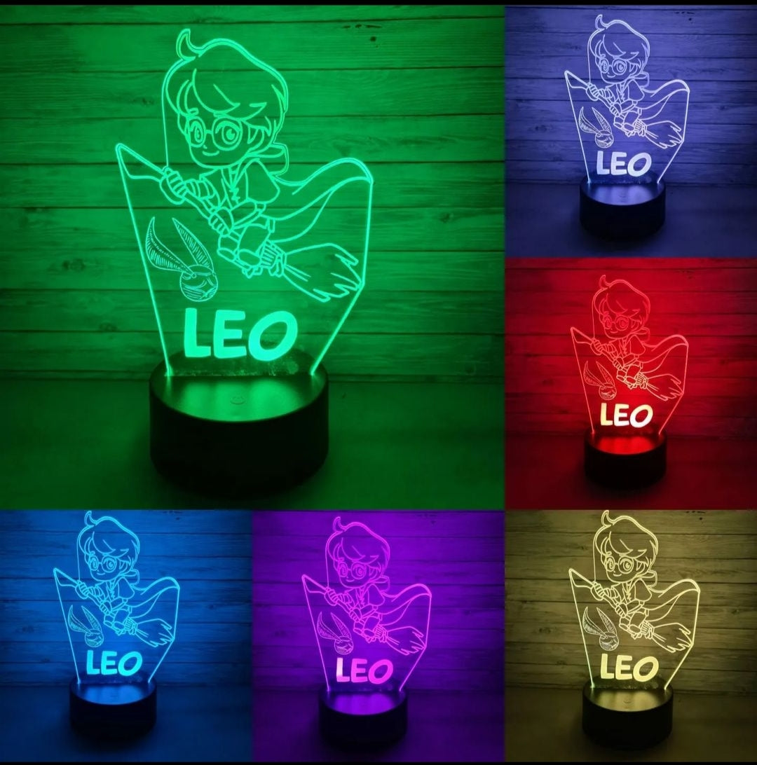 Lámpara 3D de Disney personalizada