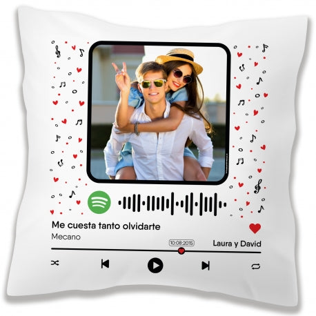 Cojín Personalizado Spotify
