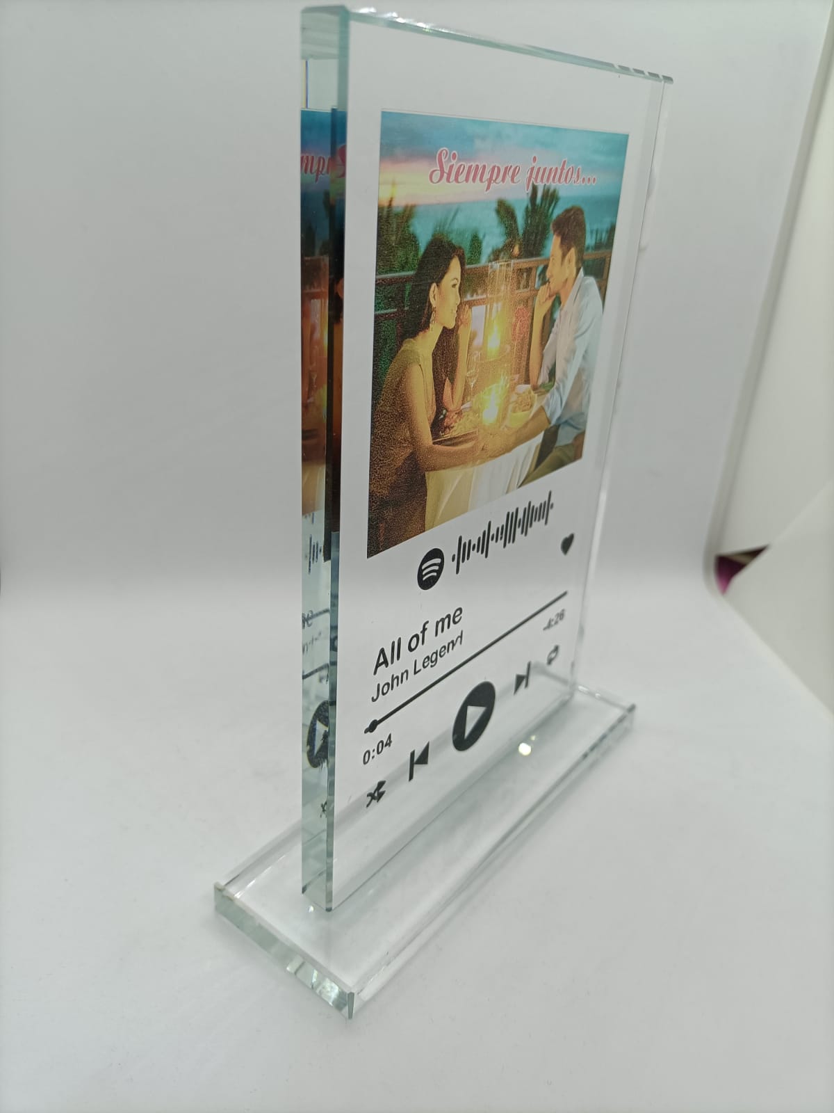 Placa Personalizada de Canción de Spotify -SpotiStar