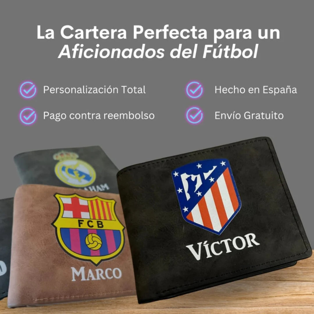 Carteras de Fútbol personalizadas