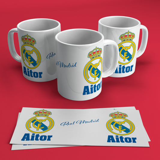 Taza del Real Madrid Personalizada