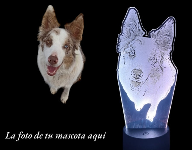Lámpara 3D de Metacrilato Personalizable
