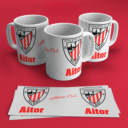 Taza del Athletic Bilbao Personalizada