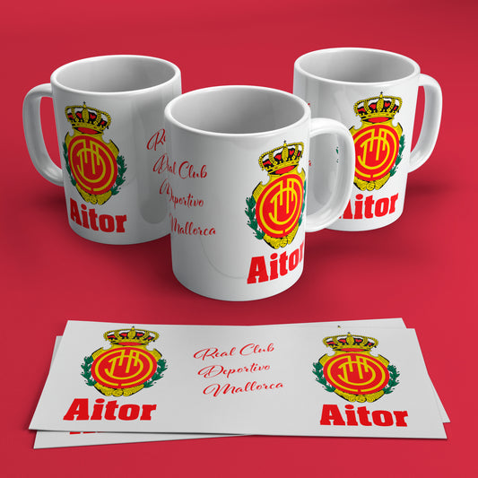 Taza del Mallorca Personalizada