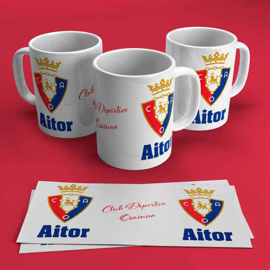 Taza del Osasuna Personalizada