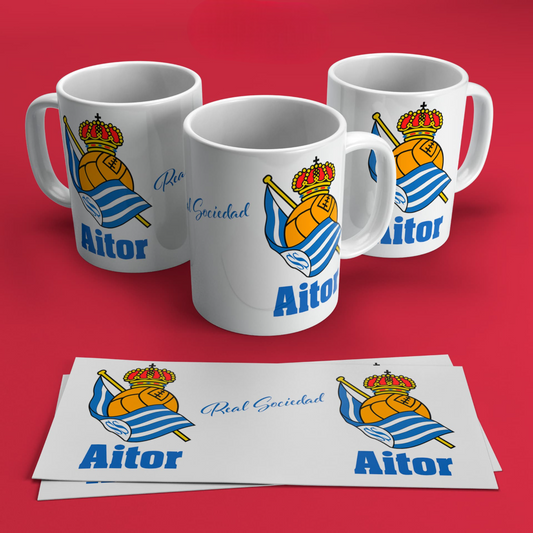 Taza de la Real Sociedad Personalizada