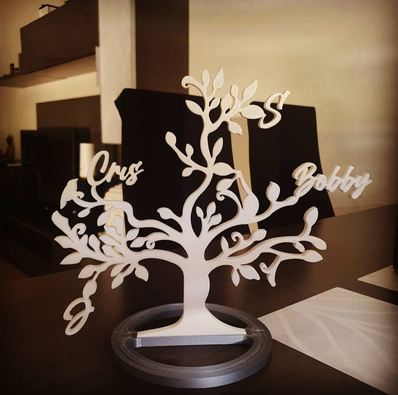 Árbol de la vida personalizado 1 color - Regala en 3D